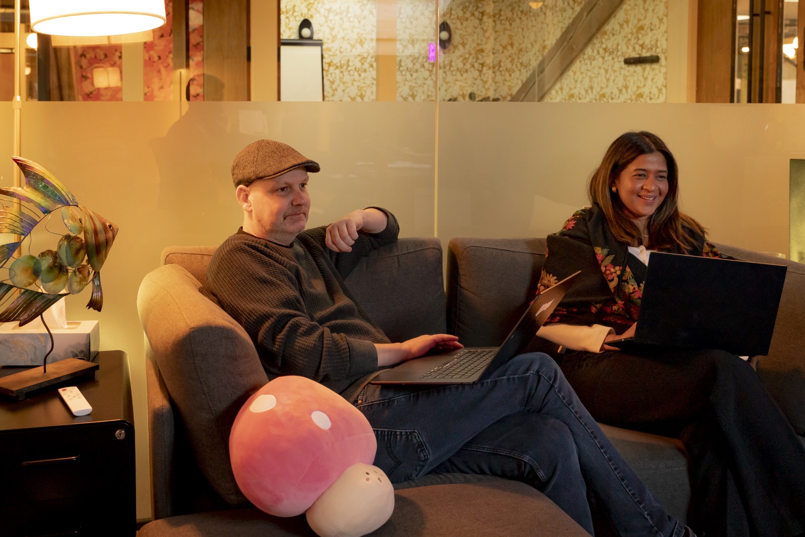HiBoop Cofounders Jason Morehouse and Shradha Mittal